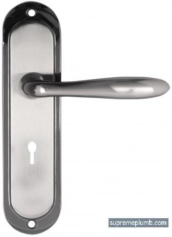 Versailles Lever Lock Satin Black Nickel